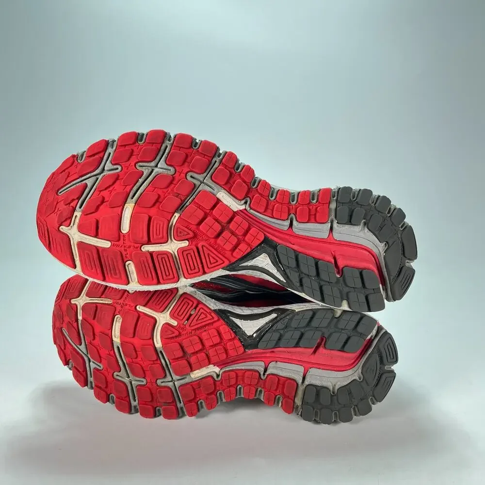 Brooks Adrenaline GTS 16 Red Black Running Shoes 1102121D633 Men’s Size 7